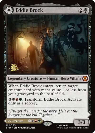 Eddie Brock (Promos: Prerelease Cards) Near Mint Foil