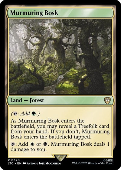 Murmuring Bosk (Commander: The Lord of the Rings: Tales of Middle-earth) Near Mint
