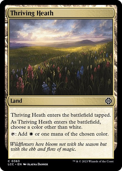 Thriving Heath (Commander: The Lost Caverns of Ixalan) Light Play