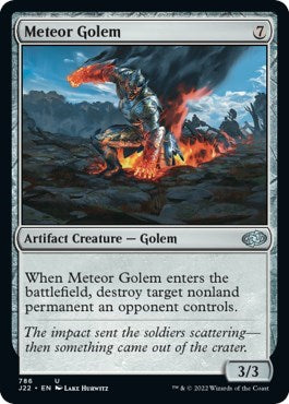 Meteor Golem (Jumpstart 2022) Medium Play