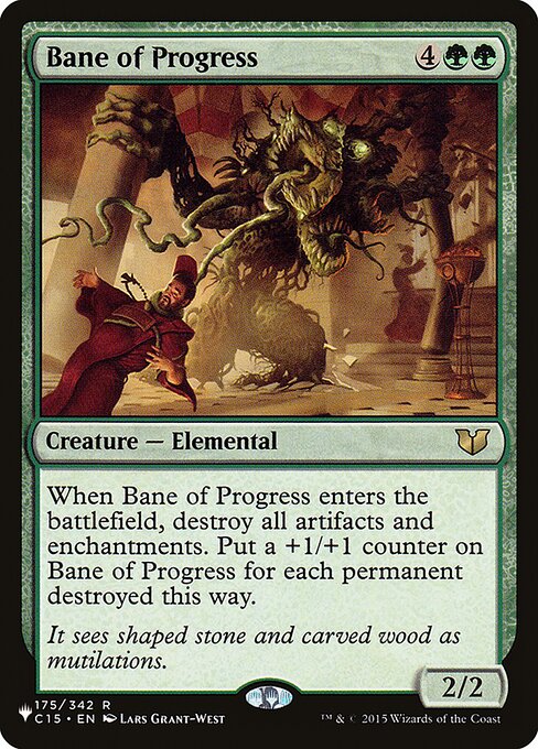 Bane of Progress (The List) Near Mint