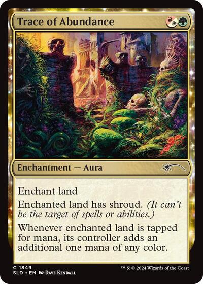 Trace of Abundance (Secret Lair) Near Mint