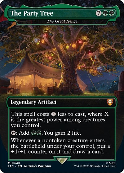 The Party Tree - The Great Henge (Commander: The Lord of the Rings: Tales of Middle-earth) Near Mint Foil