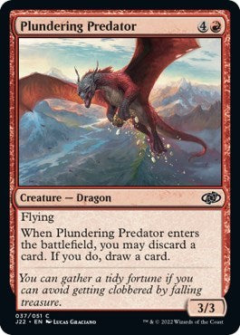 Plundering Predator (Jumpstart 2022) Medium Play