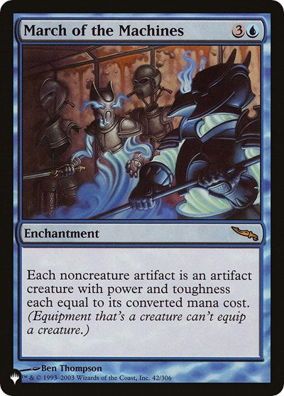 March of the Machines (The List) Near Mint