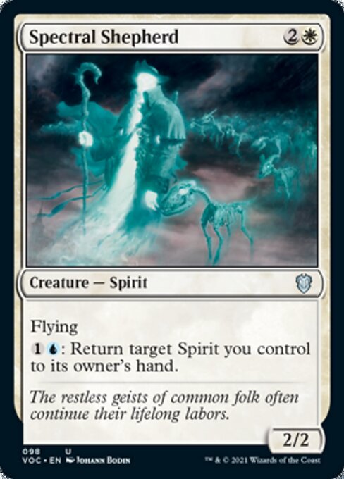 Spectral Shepherd (Commander 2021 Crimson Vow) Light Play