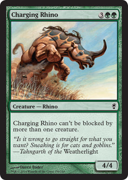 Charging Rhino (Conspiracy) Light Play