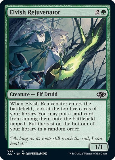 Elvish Rejuvenator (Jumpstart 2022) Medium Play