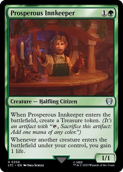 Prosperous Innkeeper (Commander: The Lord of the Rings: Tales of Middle-earth) Light Play