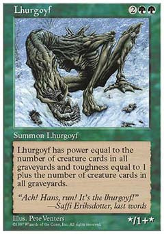 Lhurgoyf (5th Edition) Near Mint