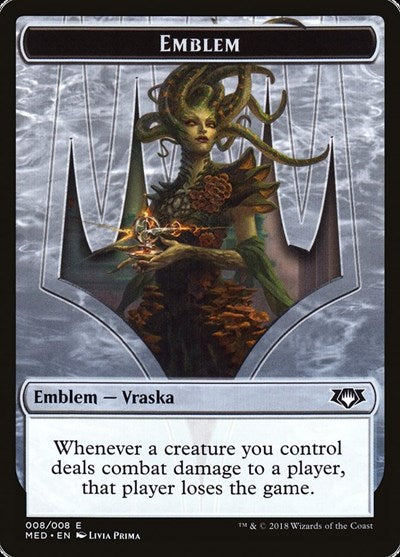 Emblem - Vraska, Golgari Queen (Mythic Edition: Guilds of Ravnica) Near Mint