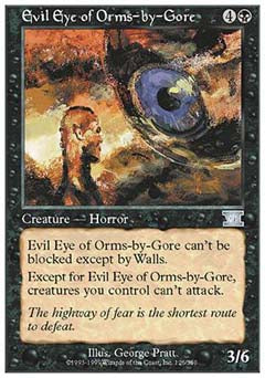 Evil Eye of Orms by Gore|10|0|0.00