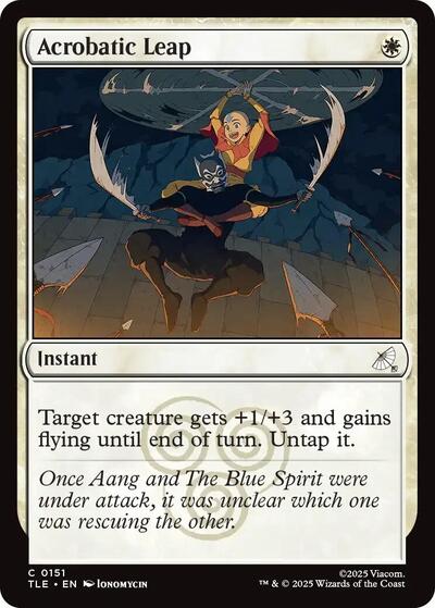 Acrobatic Leap (Avatar: The Last Airbender: Eternal-Legal) Near Mint Foil