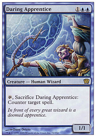 Daring Apprentice (9th Edition) Near Mint Foil