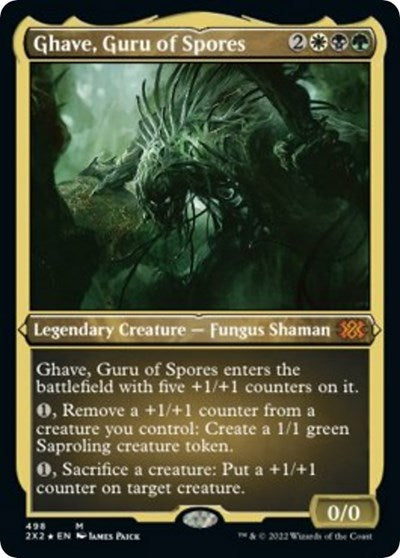 Ghave, Guru of Spores (Foil Etched) (Double Masters 2022) Near Mint Foil