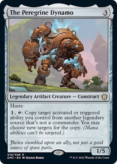 The Peregrine Dynamo (Commander: Dominaria United) Light Play