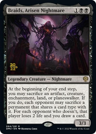 Braids, Arisen Nightmare (Promos: Prerelease Cards) Near Mint Foil