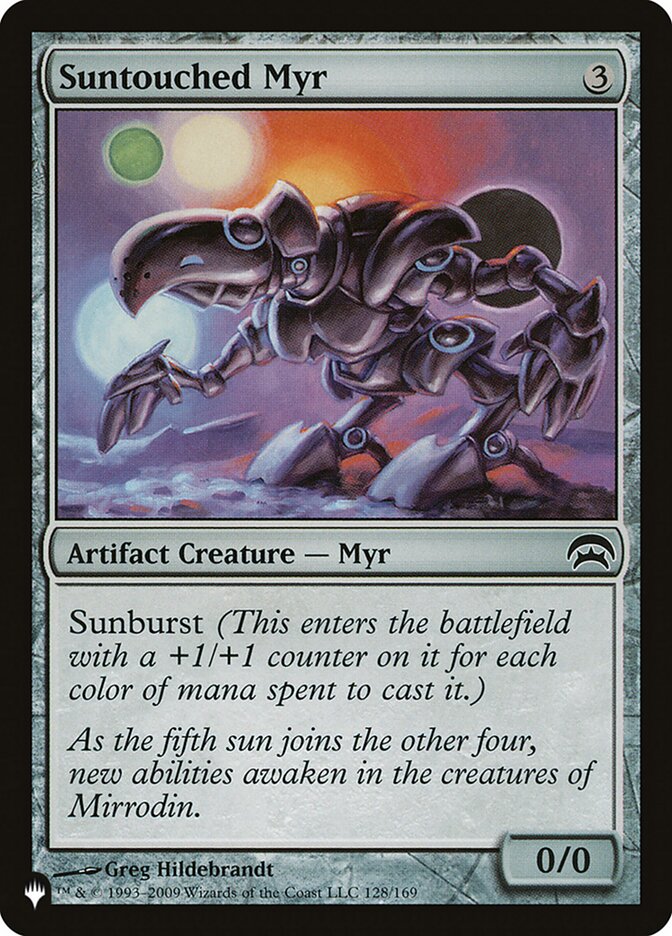 Suntouched Myr|5|0|0.00