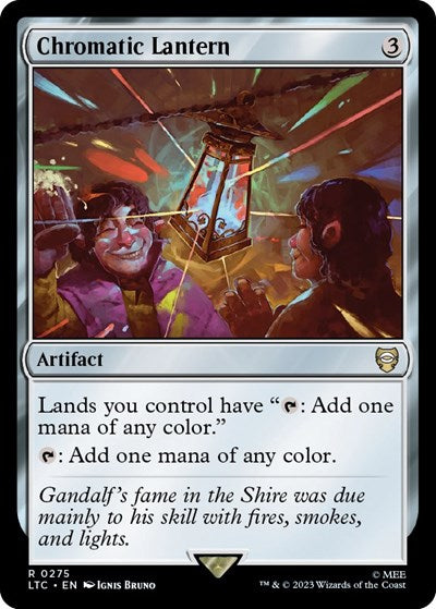 Chromatic Lantern (Commander: The Lord of the Rings: Tales of Middle-earth) Near Mint