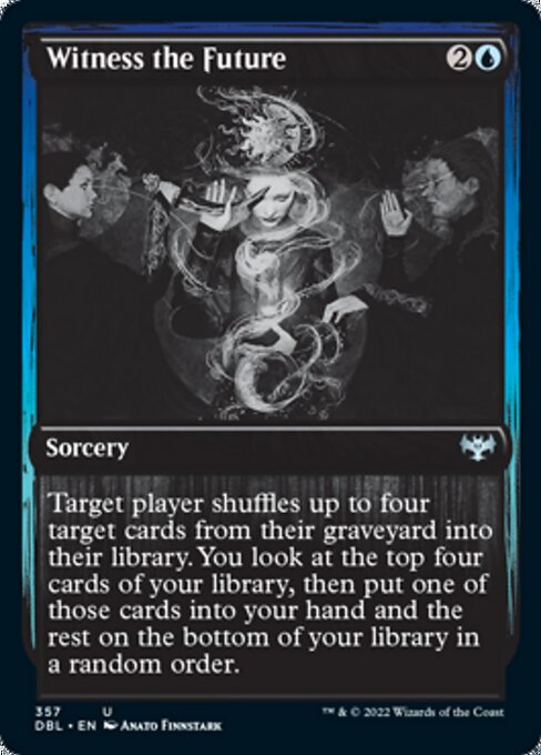 Witness the Future (Innistrad: Double Feature) Light Play
