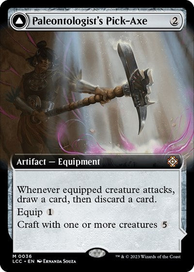 Paleontologist s Pick Axe Extended Art|1|0|0.00