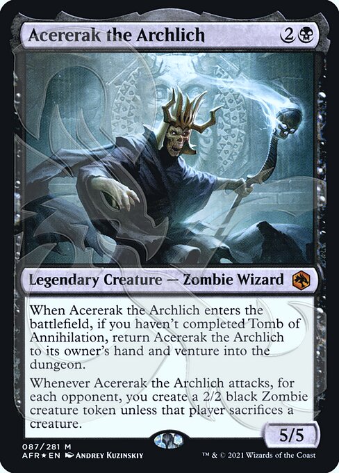 Acererak the Archlich (AFR Ampersand Promos) Near Mint Foil