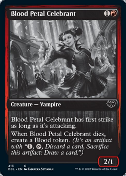 Blood Petal Celebrant (Innistrad: Double Feature) Light Play Foil