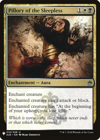 Pillory of the Sleepless (Mystery Booster) Near Mint