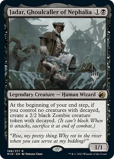 Jadar, Ghoulcaller of Nephalia (Promo Pack: Innistrad: Midnight Hunt) Medium Play Foil