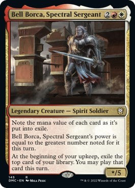 Bell Borca, Spectral Sergeant (Commander: Dominaria United) Light Play