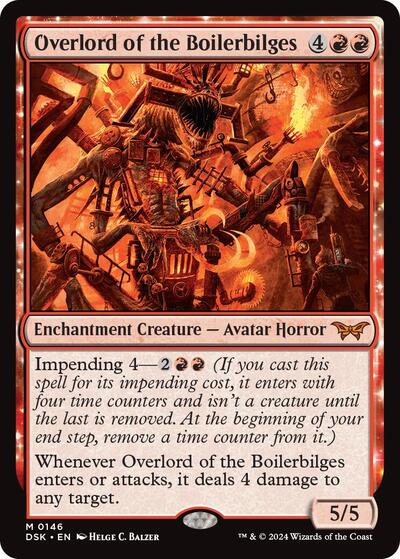 Overlord of the Boilerbilges (Duskmourn: House of Horror) Light Play