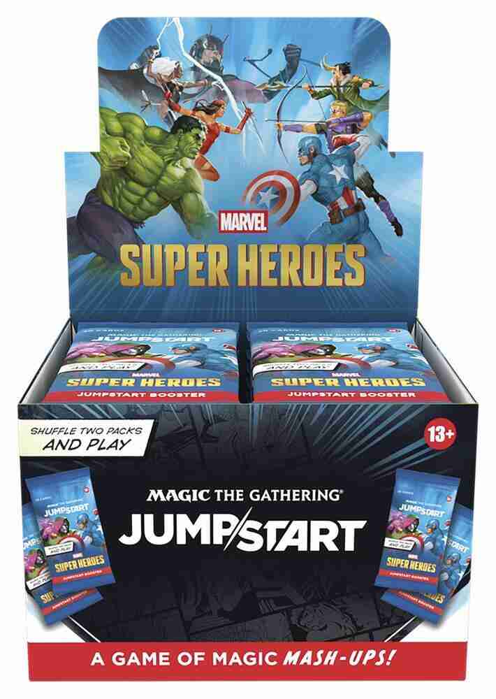 Magic: The Gathering - Marvel Super Heroes Jumpstart Display