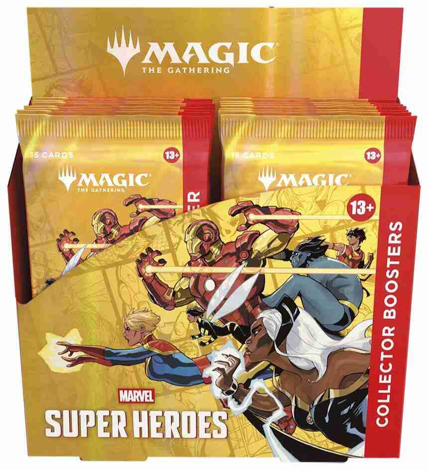 Magic: The Gathering - Marvel Super Heroes Collector Booster Box