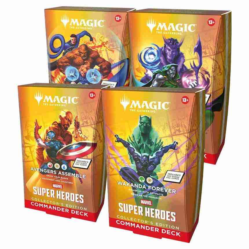 Magic: The Gathering - Marvel Super Heroes Collector Commander Case