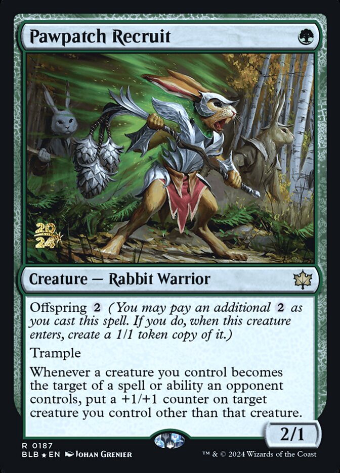 Pawpatch Recruit (Promos: Prerelease Cards) Near Mint Foil