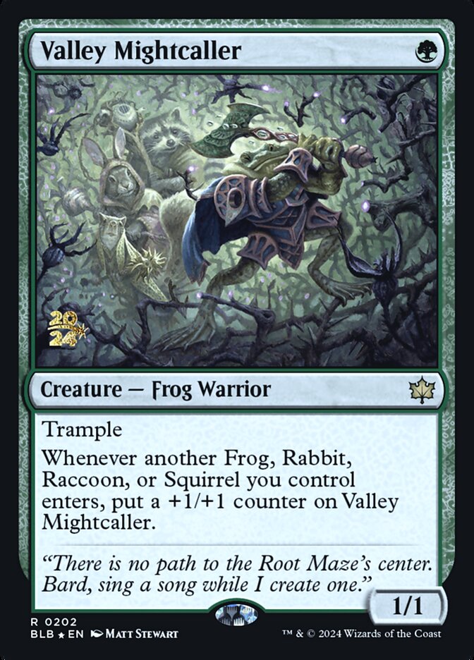 Valley Mightcaller (Promos: Prerelease Cards) Near Mint Foil
