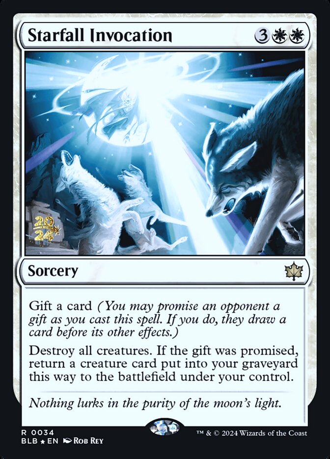 Starfall Invocation (Promos: Prerelease Cards) Near Mint Foil
