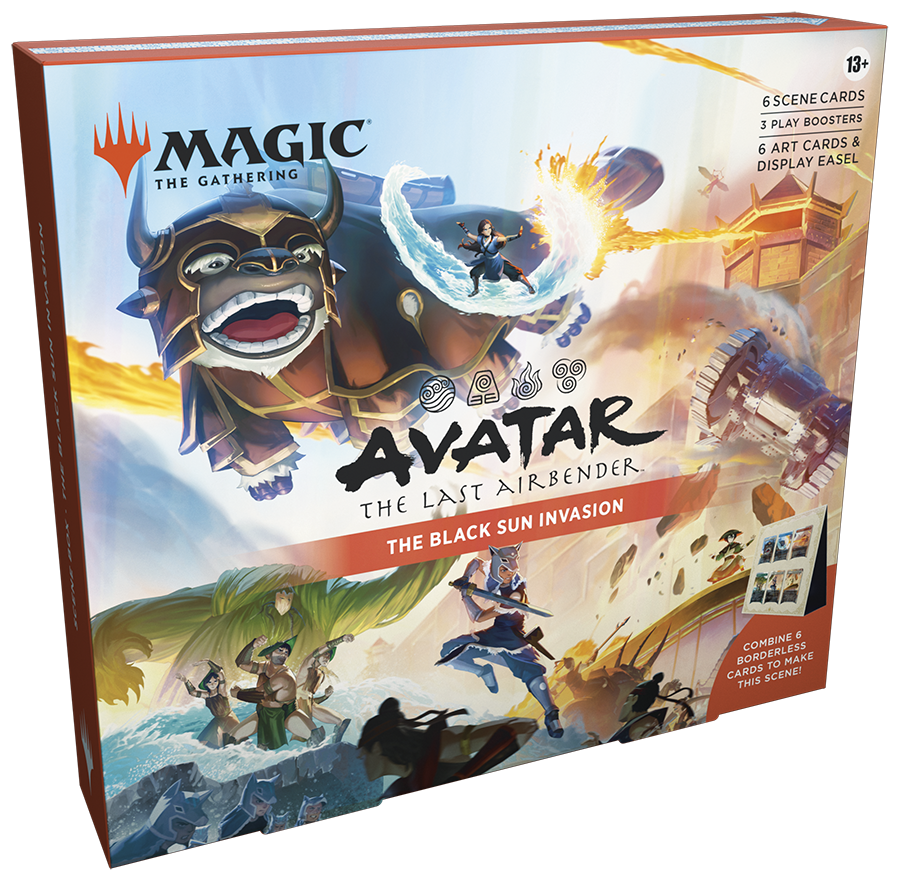 mtg avatar the last airbender booster box Avatar: The Last Airbender Scene Box (The Black Sun Invasion)