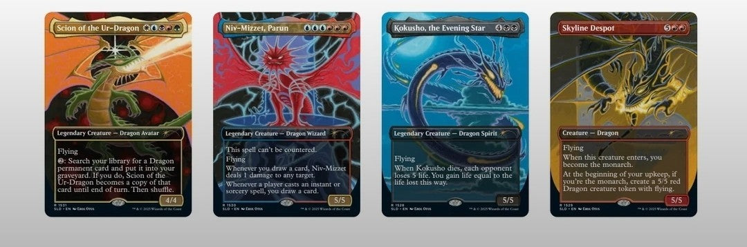 Secret Lair Drop - A Devastation of Dragons - Rainbow Foil Edition