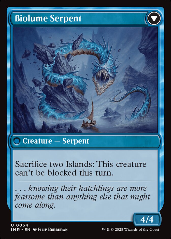 Back face of Biolume Serpent