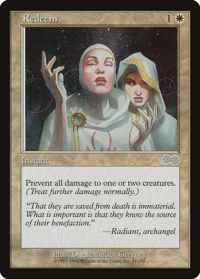 Redeem (Urza's Saga) Light Play