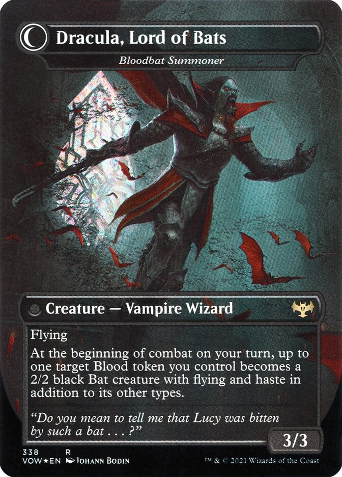 Back face of Bloodbat Summoner