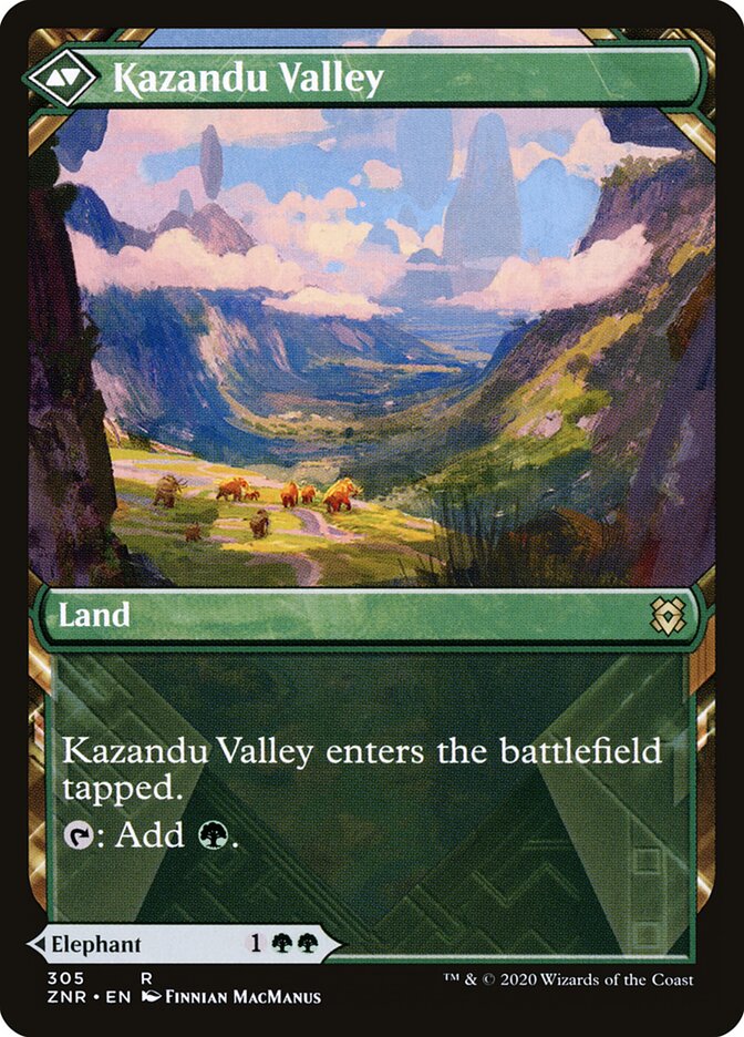 Back face of Kazandu Valley