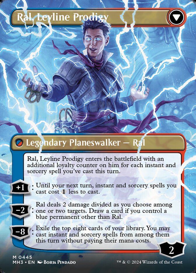 Back face of Ral, Leyline Prodigy