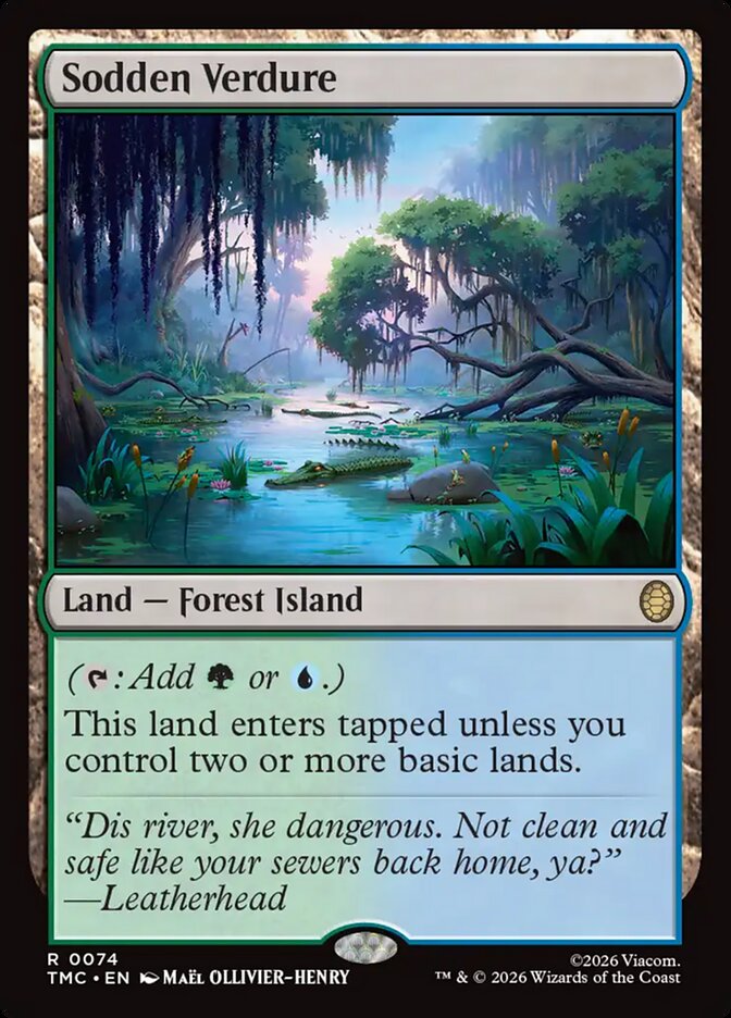 Sodden Verdure (tmc 74)