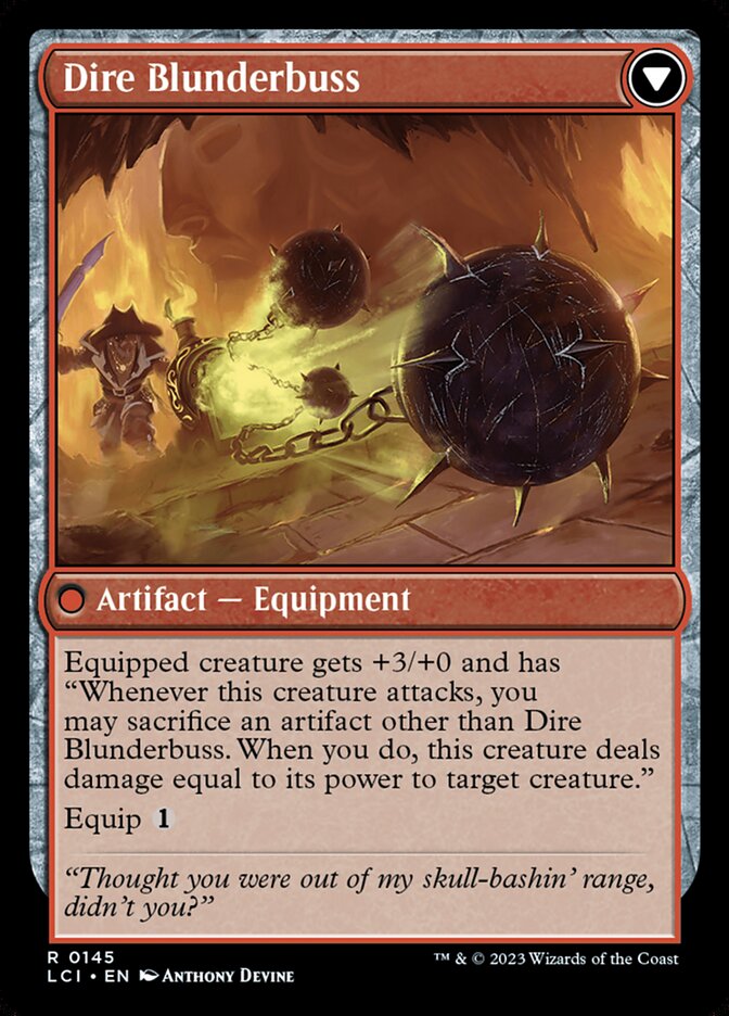 Back face of Dire Blunderbuss