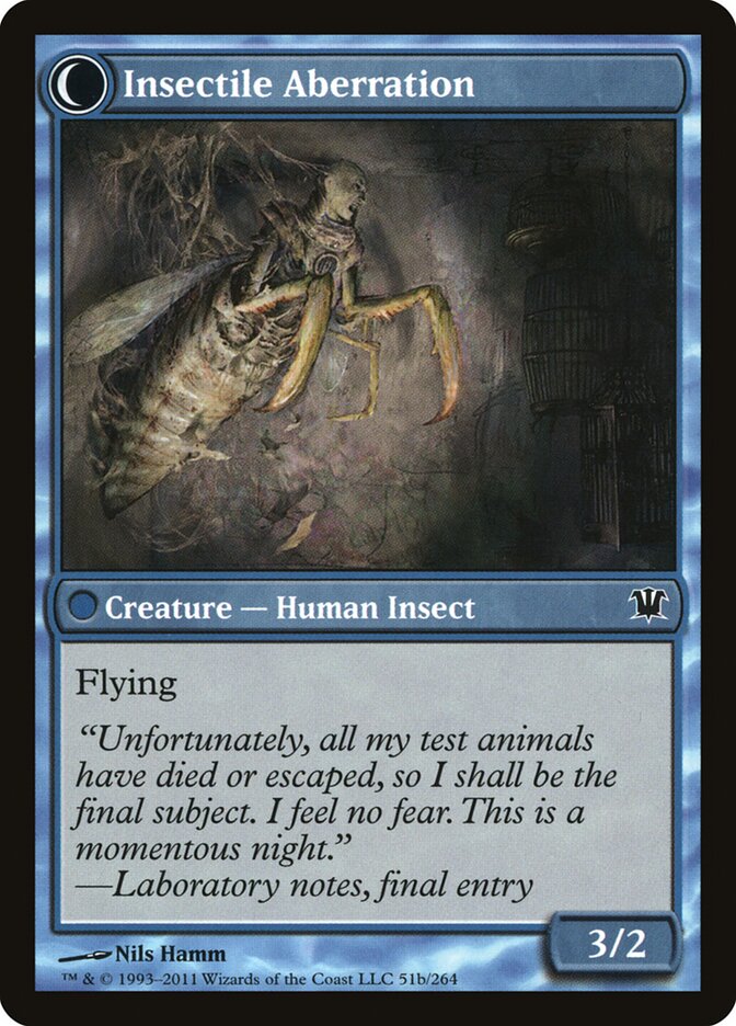 Back face of Insectile Aberration