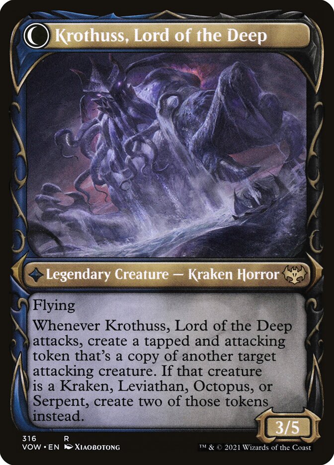 Back face of Krothuss, Lord of the Deep