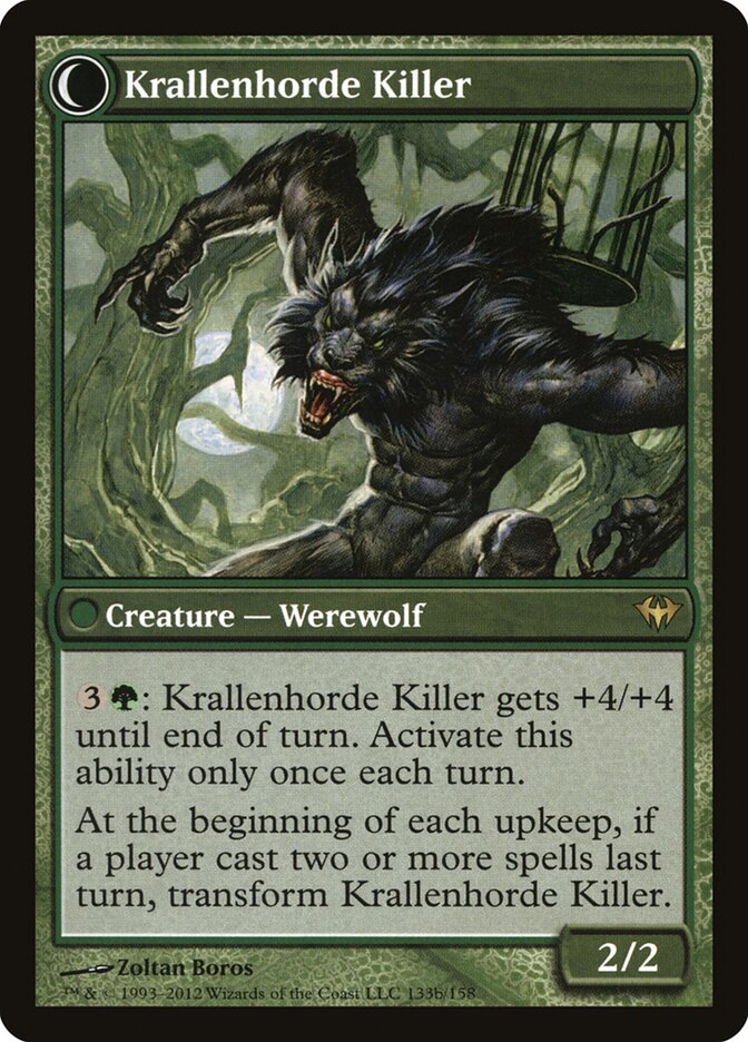 Back face of Krallenhorde Killer