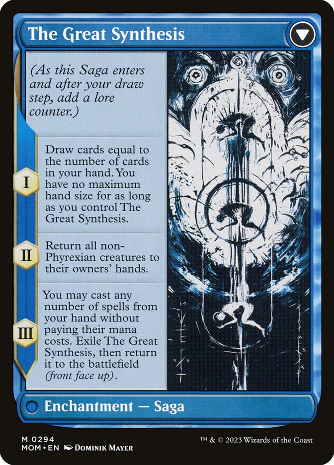 Back face of The Great Synthesis